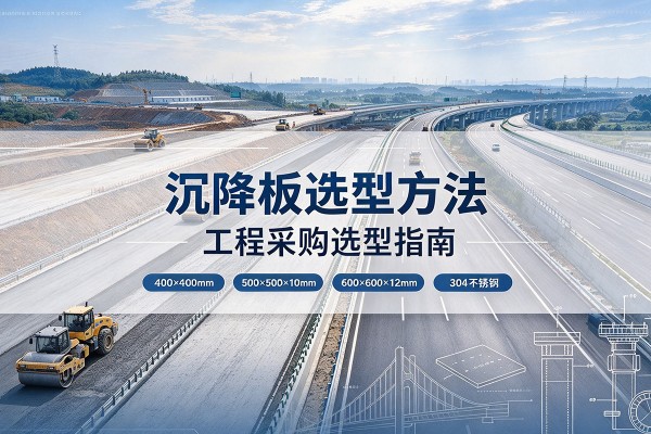 阿拉善左旗沉降板选择方法
