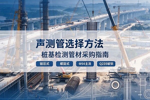 阿拉善左旗声测管选型标准