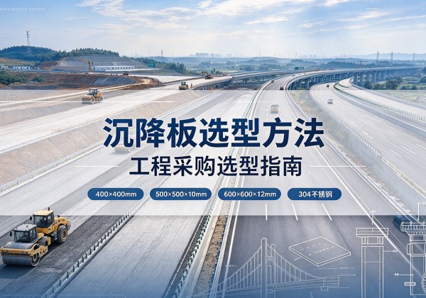 阿拉善左旗沉降板选择方法