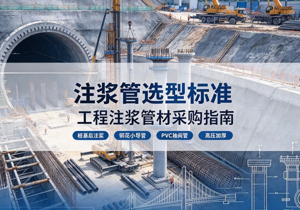 阿拉善左旗注浆管选型标准